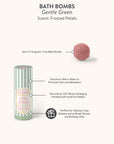Petit Bonbon Gentle Green Bath Bombs