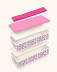 Pink Poppies Snack Size Bento Box