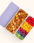 Folk Art Flowers Lavender Snack Size Bento Box