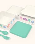 Totally Toadstool Pastel Lunch Size Bento Box