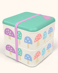 Totally Toadstool Pastel Lunch Size Bento Box