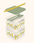 Lemon Squeeze Lunch Size Bento Box
