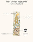 Autumn Woodland First Edition Bookmark