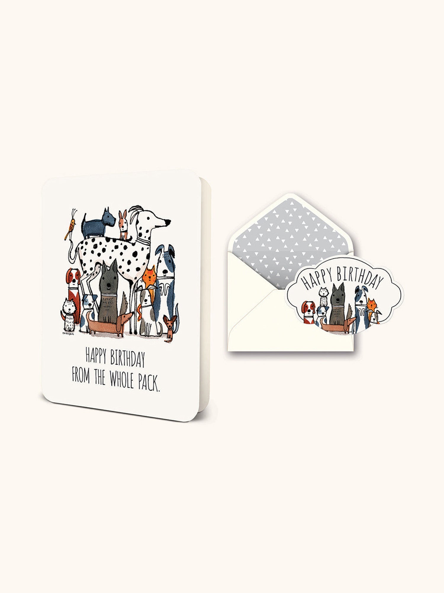 HB from the Whole Pack Deluxe Greeting Card