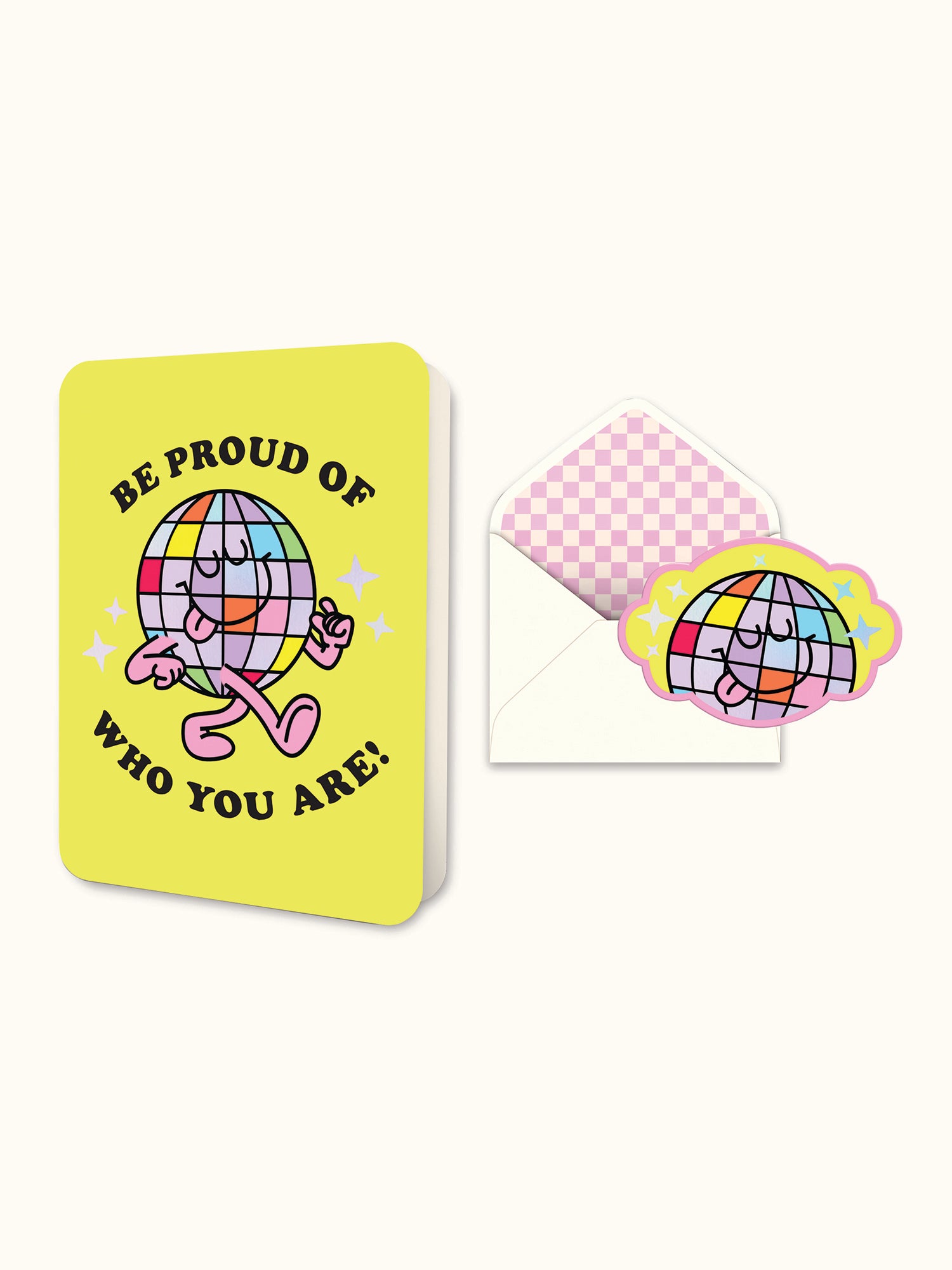 Be Proud Deluxe Greeting Card
