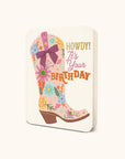 It's Your Boot-Day! Deluxe Greeting Card