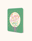 Born to Sparkle Deluxe Greeting Card