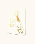 Pop the Bubbly Deluxe Greeting Card