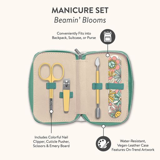 Beamin' Blooms Manicure Set