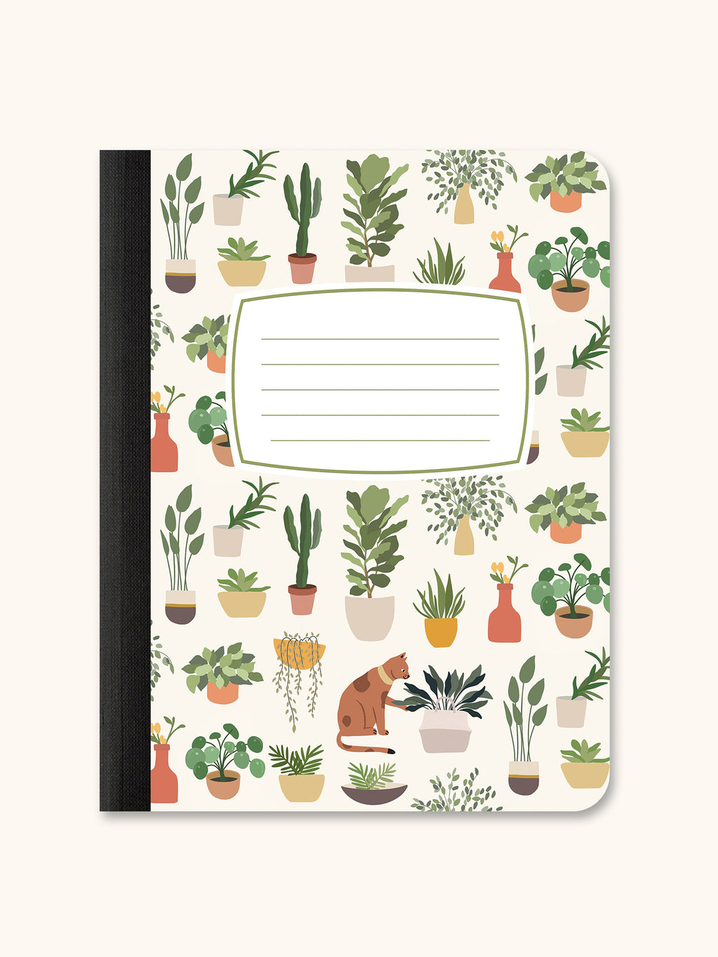 Plant Log Book - Glue-Bound Notebook – Sound & Circle