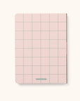 Peach & Green Grid Casey Notebook with Phone Loop