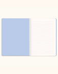 Pink Stripes Casey Notebook with Phone Loop