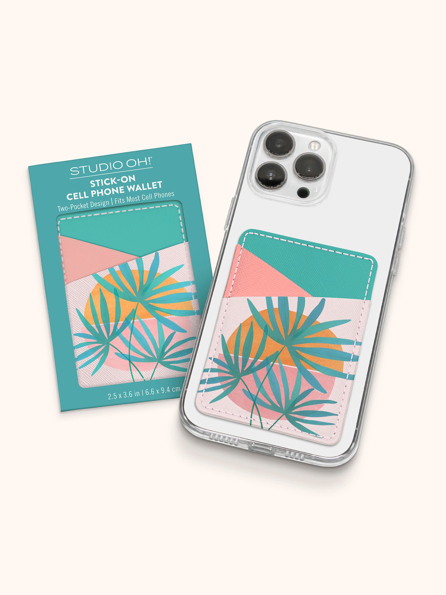 Island Sunset Stick-On Cell Phone Wallet – Studio Oh!