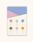 Dotted Palms Stick-On Cell Phone Wallet