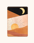 Sunrise Moon Stick-On Cell Phone Wallet