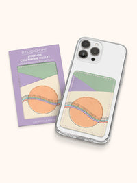 Energy Flows Stick-On Cell Phone Wallet
