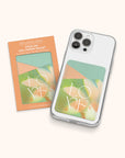 Dreamy Afternoon Stick-On Cell Phone Wallet