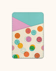 Smiley Trails Stick-On Cell Phone Wallet