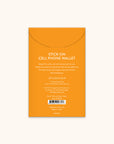 Good Times Stick-On Cell Phone Wallet