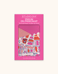 Rues De Paris Stick-On Cell Phone Wallet