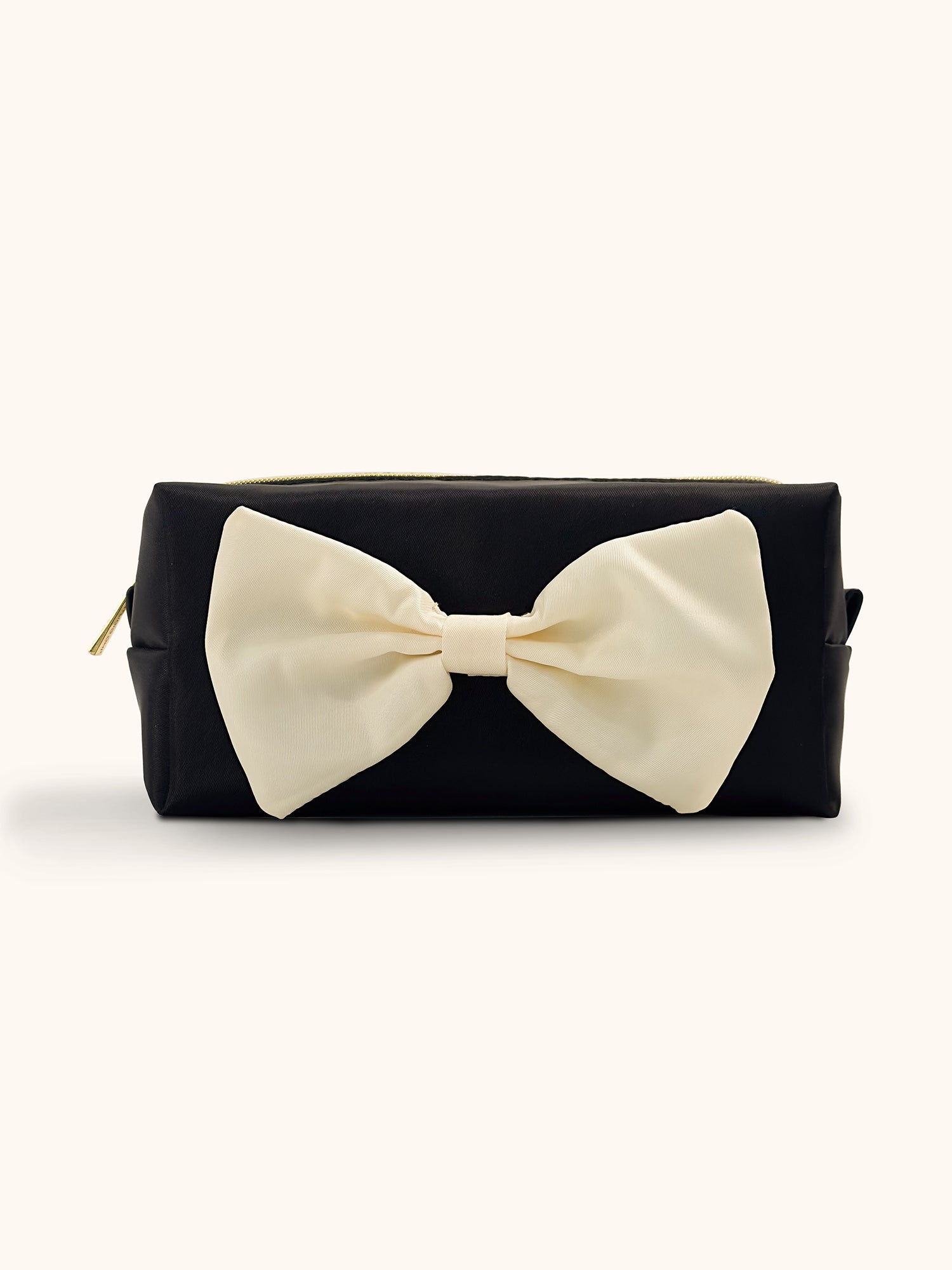 Palazzo Black Louise Bow Cosmetic Bag