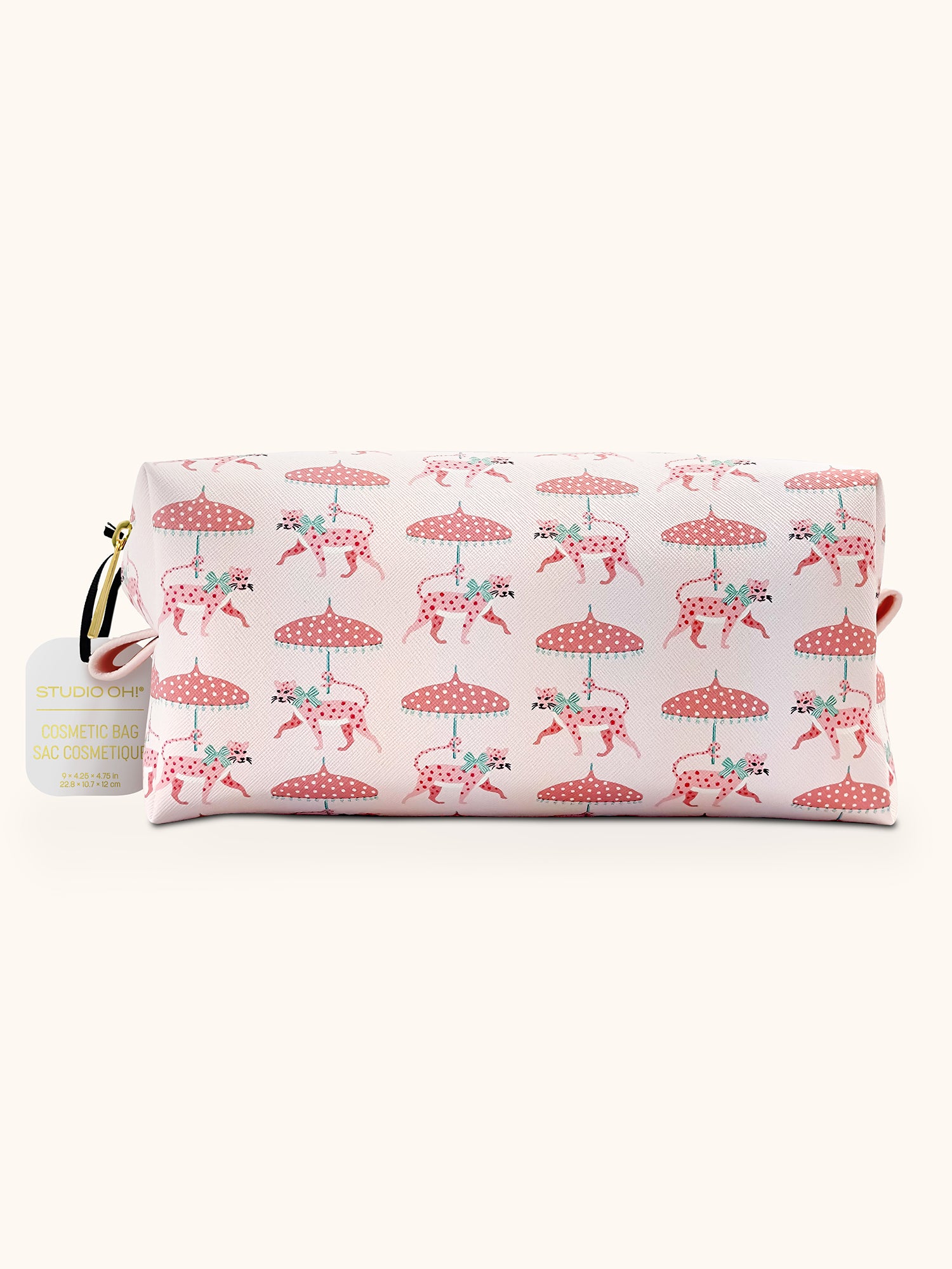 Leopard on Parade Cosmetic Loaf Pouch