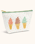 Cool & Creamy Clutch Cosmetic Pouch
