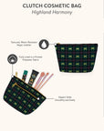 Highland Harmony Clutch Cosmetic Bag