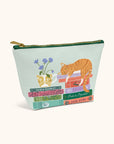 Cozy Reads Clutch Cosmetic Bag