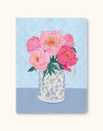 Bouquet on Blue Medium Deconstructed Journal