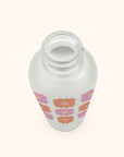 Just for Grins Glass Water Bottle with Straw
