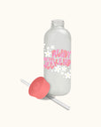 Ready for the Weekend Glass Water Bottle with Straw