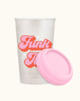 Funk It! Glass Coffee Tumbler