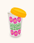 Badass Bitch Glass Coffee Tumbler