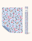 Birds in the Cherry Tree Reversible Gift Wrap