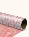 Leopard on Parade Reversible Gift Wrap
