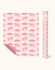 Leopard on Parade Reversible Gift Wrap