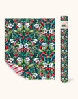 Red Ribbon Christmas Reversible Gift Wrap