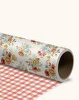 Autumn Bloom Reversible Gift Wrap