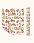 Bookish Christmas Reversible Gift Wrap