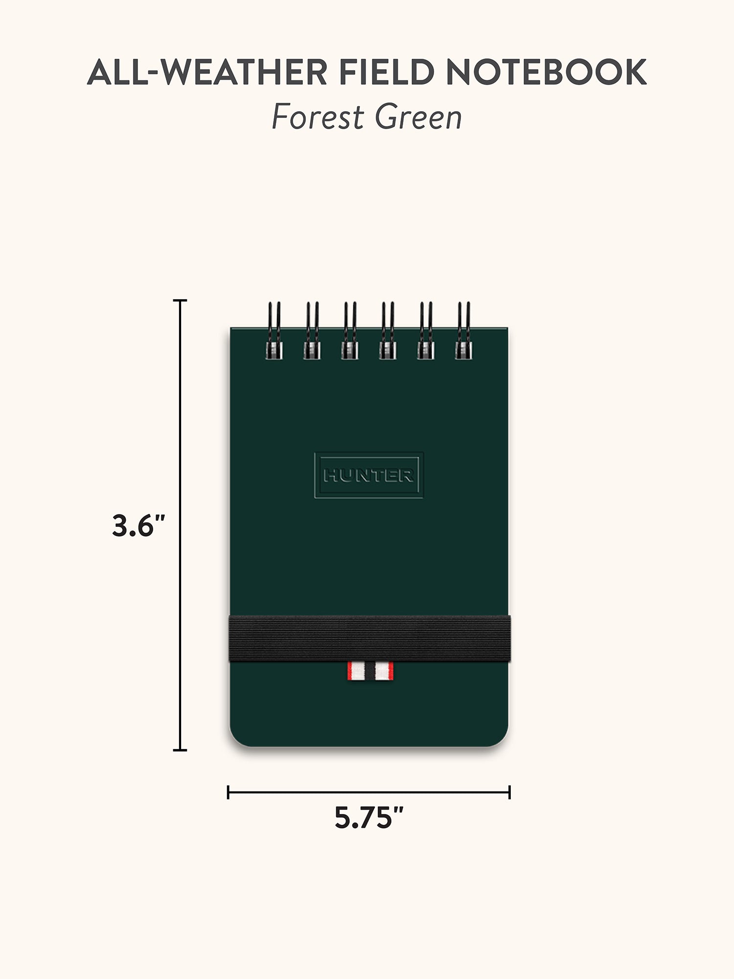 Hunter Forest Green All-Weather Field Book – Studio Oh!