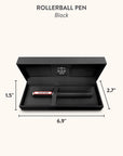 Hunter Black Rollerball Pen
