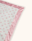 Little Miss Sunshine Reversible Blanket reverse side satin corner