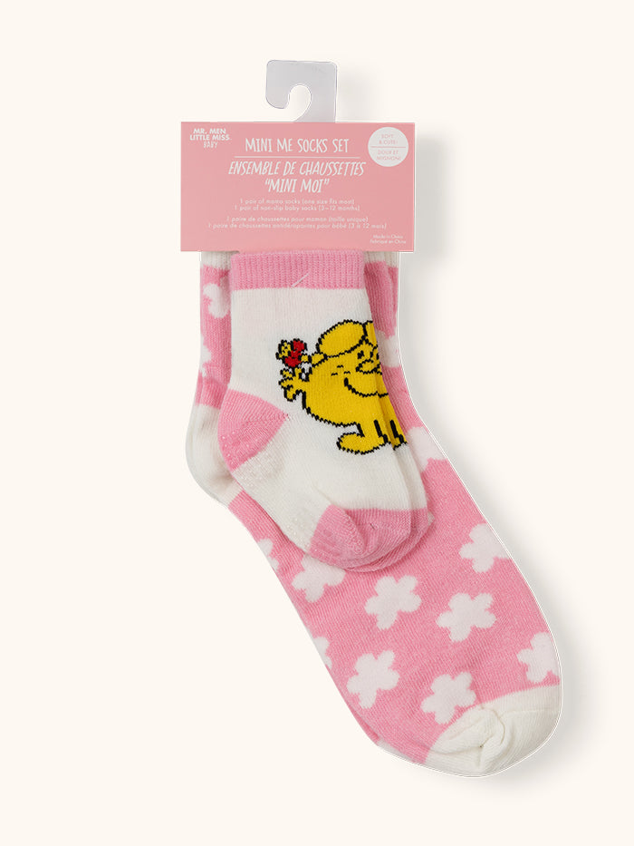 Set of Mama and Baby Little Miss Sunshine attached to hang tag