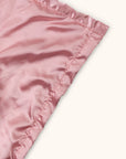 Little Miss sunshine security blanket reverse satin side