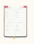 Black Password Jotter Journal