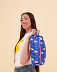 JuJuBe Miffy Flower Fields Be Dapper Toiletry Cosmetic Pouch - Blue & Orange