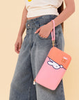 JuJuBe Miffy Flower Fields Be Quick Clutch - Pink & Orange