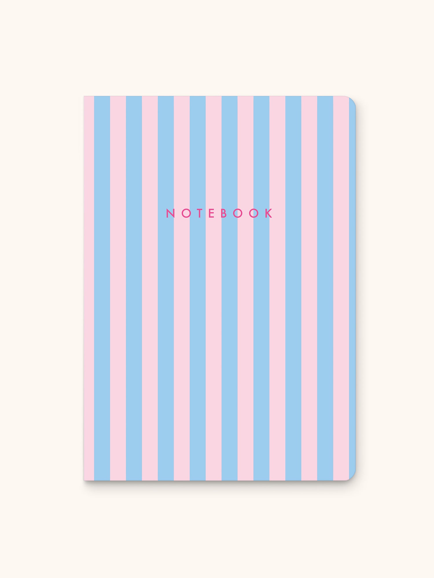 Cotton Candy Stripes Keri Notebook