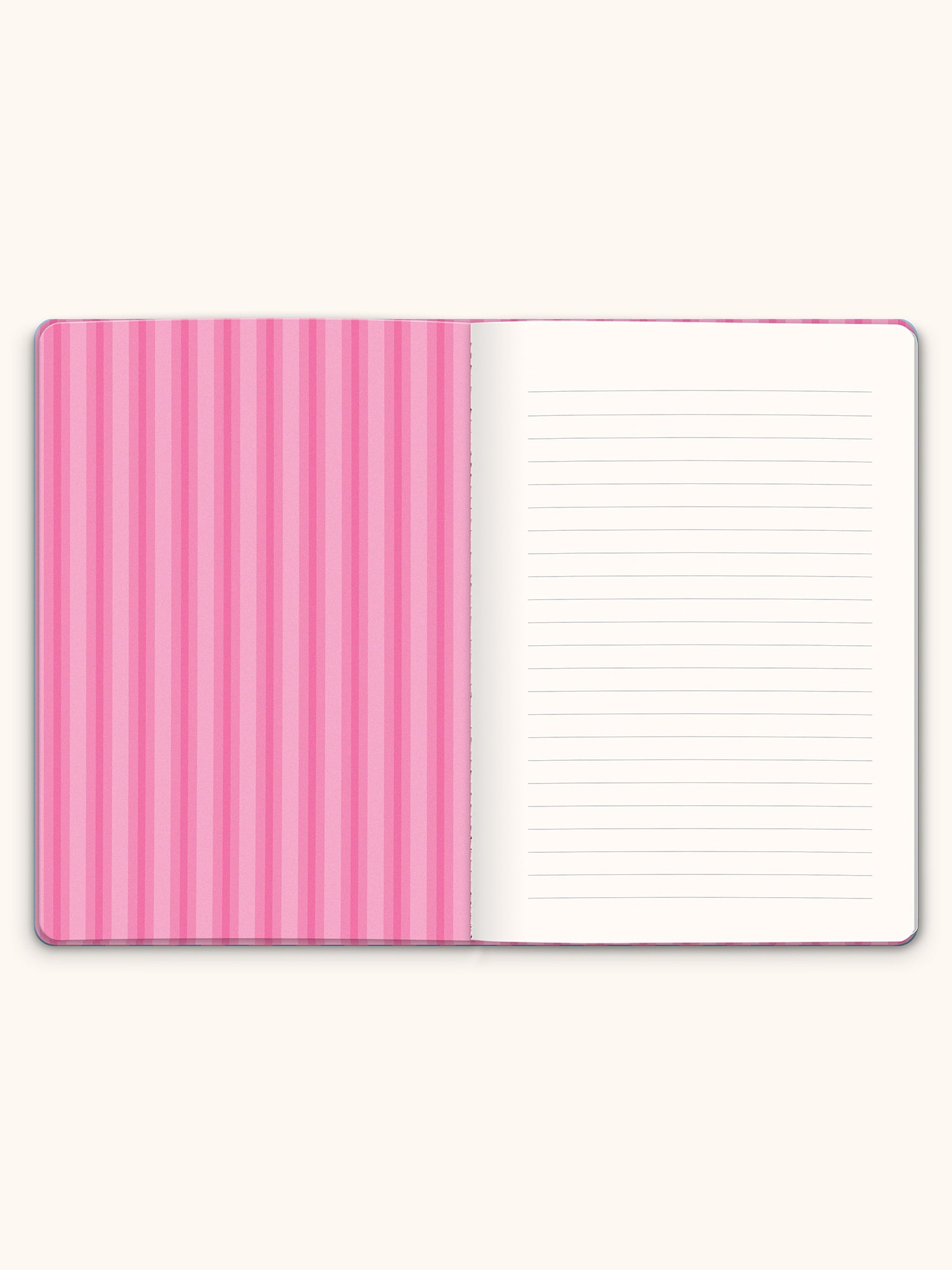 Cotton Candy Stripes Keri Notebook
